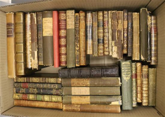 A miscellany of 18th, 19th and 20th century works on history, art, poetry and literature, in four boxes